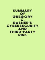 Summary of Gregory C. Rasner's Cybersecurity and Third-Party Risk