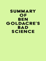Summary of Ben Goldacre's Bad Science
