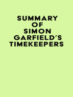 Summary of Simon Garfield's Timekeepers