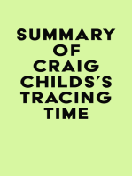 Summary of Craig Childs's Tracing Time