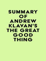 Summary of Andrew Klavan's The Great Good Thing