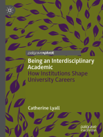 Being an Interdisciplinary Academic: How Institutions Shape University Careers