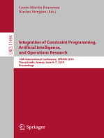 Integration of Constraint Programming, Artificial Intelligence, and Operations Research: 16th International Conference, CPAIOR 2019, Thessaloniki, Greece, June 4–7, 2019, Proceedings