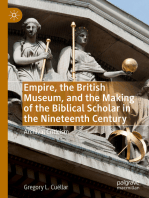 Empire, the British Museum, and the Making of the Biblical Scholar in the Nineteenth Century: Archival Criticism