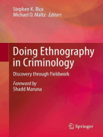 Doing Ethnography in Criminology: Discovery through Fieldwork