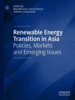 Renewable Energy Transition in Asia: Policies, Markets and Emerging Issues