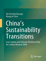 China's Sustainability Transitions: Low Carbon and Climate-Resilient Plan for Carbon Neutral 2060