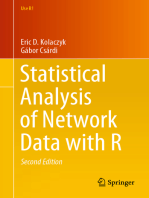 Statistical Analysis of Network Data with R