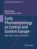 Early Phenomenology in Central and Eastern Europe: Main Figures, Ideas, and Problems