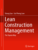 Lean Construction Management: The Toyota Way