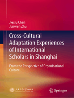 Cross-Cultural Adaptation Experiences of International Scholars in Shanghai: From the Perspective of Organisational Culture