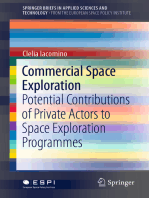 Commercial Space Exploration: Potential Contributions of Private Actors to Space Exploration Programmes