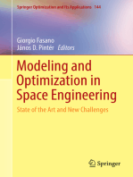 Modeling and Optimization in Space Engineering: State of the Art and New Challenges