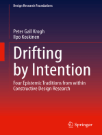 Drifting by Intention: Four Epistemic Traditions from within Constructive Design Research