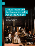 Critical Theory and the Humanities in the Age of the Alt-Right