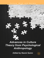 Advances in Culture Theory from Psychological Anthropology