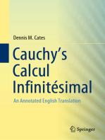Cauchy's Calcul Infinitésimal: An Annotated English Translation