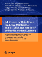 IoT Streams for Data-Driven Predictive Maintenance and IoT, Edge, and Mobile for Embedded Machine Learning: Second International Workshop, IoT Streams 2020, and First International Workshop, ITEM 2020, Co-located with ECML/PKDD 2020, Ghent, Belgium, September 14-18, 2020, Revised Selected Papers