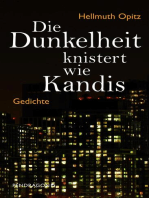 Die Dunkelheit knistert wie Kandis: Gedichte