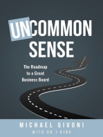 Uncommon Sense: The Roadmap to a Great Business Board