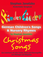 Kinderlieder Songbook - German Children's Songs & Nursery Rhymes - Christmas Songs: Das Liederbuch mit allen Texten, Noten und Gitarrengriffen zum Mitsingen und Mitspielen