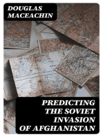 Predicting the Soviet Invasion of Afghanistan