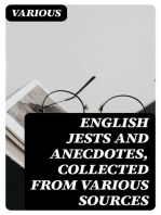 English Jests and Anecdotes, Collected from Various Sources