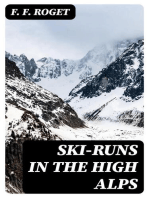 Ski-runs in the High Alps