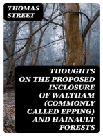 Thoughts on the Proposed Inclosure of Waltham (commonly called Epping) and Hainault Forests