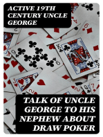 Talk of Uncle George to His Nephew about Draw Poker