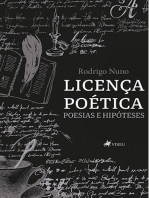 Licença poética: Poesias e hipóteses