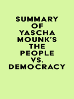 Summary of Yascha Mounk's The People vs. Democracy
