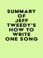 Summary of Jeff Tweedy's How to Write One Song