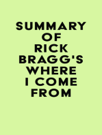 Summary of Rick Bragg's Where I Come From