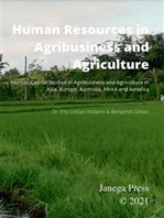 Human Resources in Agribusiness and Agriculture: Human Capital Studies in Agribusiness and Agriculture in Asia, Europe, Australia, Africa and America