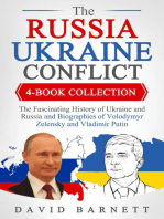 The Russia-Ukraine Conflict 4-Book Collection: The Fascinating History of Ukraine and Russia - and Biographies of Volodymyr Zelensky and Vladimir Putin