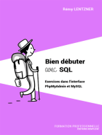 Bien débuter avec SQL: Exercices dans l'interface PhpMyAdmin et MySQL