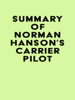 Summary of Norman Hanson's Carrier Pilot