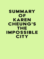 Summary of Karen Cheung's The Impossible City