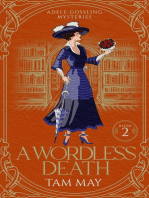 A Wordless Death: A Historical Cozy Mystery: Adele Gossling Mysteries, #2