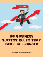 100 Business Success Rules That Can't Be Changed