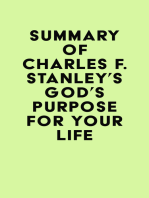 Summary of Charles F. Stanley's God's Purpose for Your Life