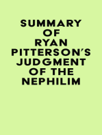 Summary of Ryan Pitterson's Judgment Of The Nephilim
