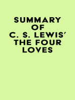 Summary of C. S. Lewis' The Four Loves