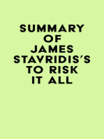 Summary of James Stavridis's To Risk It All