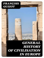 General History of Civilisation in Europe
