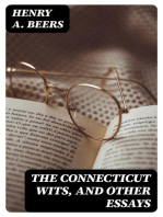 The Connecticut Wits, and Other Essays