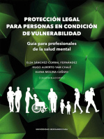 <![CDATA[Protección legal para personas en condición de vulnerabilidad]]>: <![CDATA[Guía para profesionales de la salud mental]]>