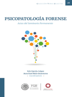 Psicopatología forense: Actas del seminario permanente