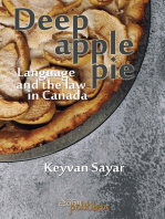 Deep Apple Pie, Language and the Law in Canada